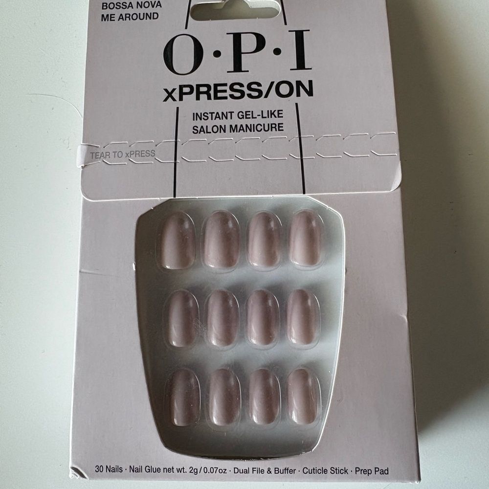 OPI xPRESS/ON Gel-Like Manicure - Soft Pink